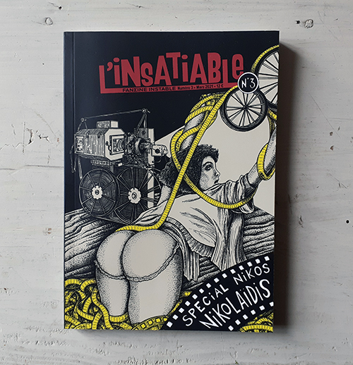 Couverture du fanzine L'Insatiable #3